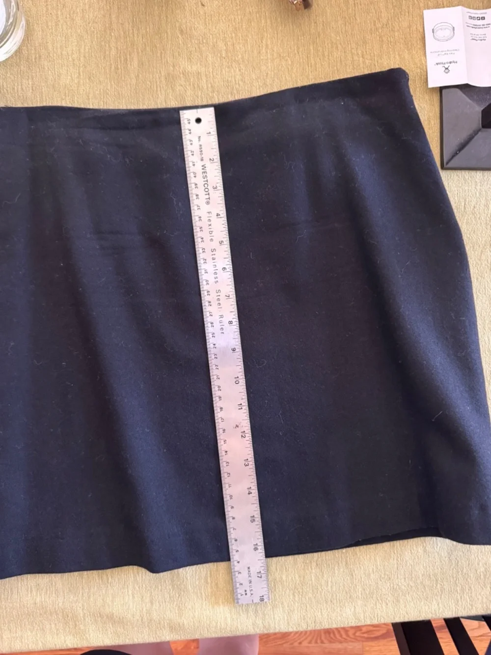 JCrew Factory Basic Wool Blend Skirt